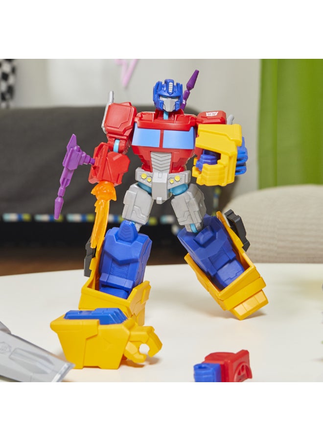 TRANSFORMERS شخصية تراف ميكسماشيرز دلكس أوبتيموس برايم - Image 2